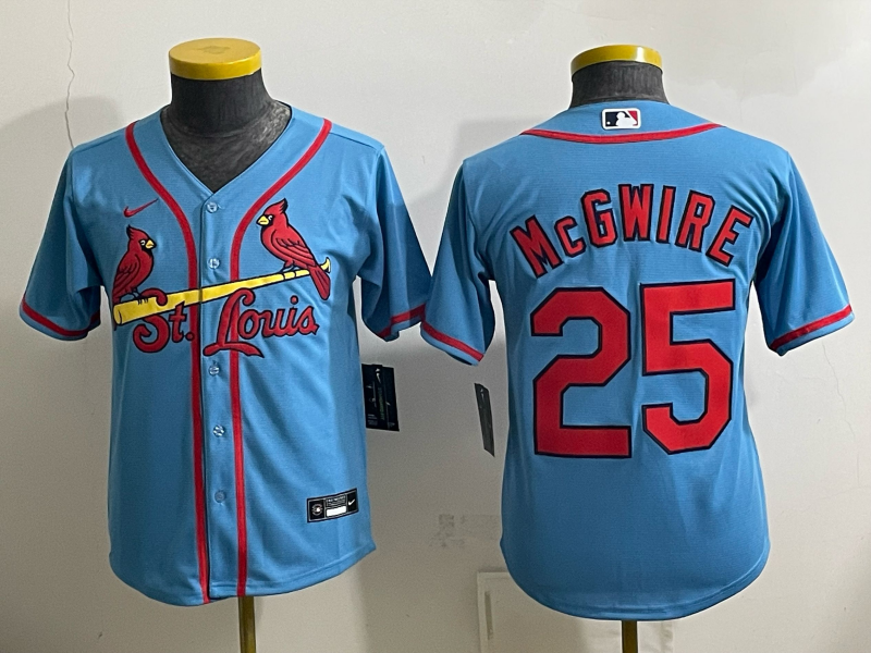 Youth 2026 St.Louis Cardinals #25 Lowder blue Nike MLB Jersey 0903002